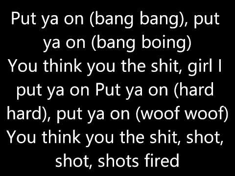 Shots Fired- Tank feat. Chris Brown- Lyrics On Screen
