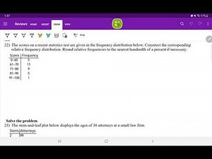 MAT Fall 2021 Exam 3 Review Questions 5 and 6