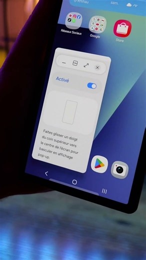 Put any Samsung app in a mini window 📱 #smartphone #tip