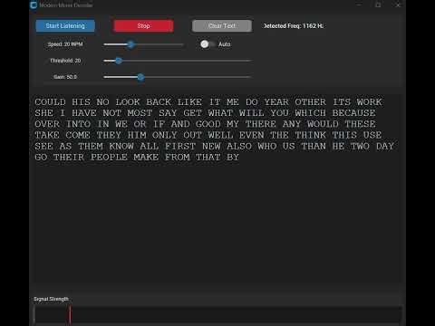 モールスデコーダーテスト２