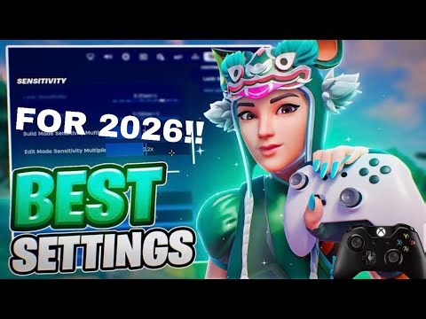 *NEW* BEST Controller SETTINGS + Sensitivity in 2026 (Fortnite tutorial)
