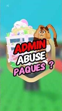 ⚠️ Alerte Énorme Admin Abuse de Pâques + Horaires ! (SAB) #roblox #shorts #stealabrainrot #sammy