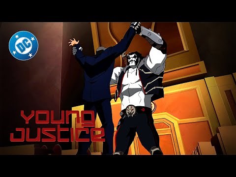 Young Justice: Invasion - Lobo Invades the UN | Super Scenes | DC