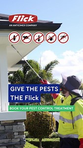 Our Local Pest Control Specialists Provide Safe and Effective Pest Solutions. Let Our Pest Control Experts Flick’Em Today! | Flick Pest Control