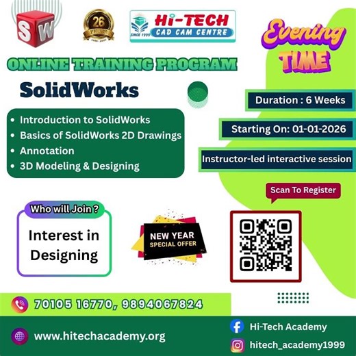 SOLIDWORKS Tutorial for Beginners | 3D Modeling Step-by-Step