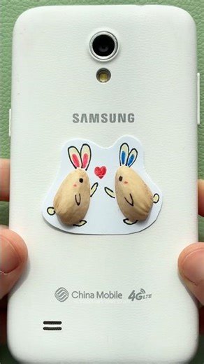 Happy Easter|Creative art with Pistachio Shells |开心果壳复活节兔子手工#diy #easter