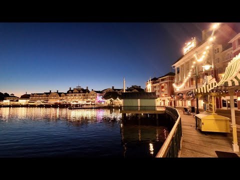 Predawn Disney World Journey | Swan to BoardWalk, Animal Kingdom Bus & Grand Floridian Walk