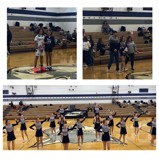 Eighth-Grade Recognition Night and a cheer from our cheerleaders - We ❤️ our Wolves! 📣 #WCconnects | West Clermont Local Schools