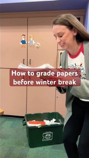 Let’s be real…you can’t grade it all!! Follow for more grading tips 😉 #teacherlife