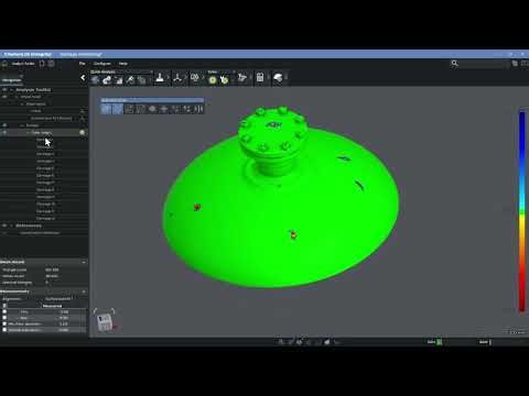 Damage Monitoring in Creaform Integrity Suite | Analysis Toolkit Module