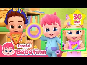 Encontremos las Formas🔵🟧❤️ | Canción de las Formas | Bebefinn Canciones Infantiles