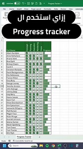 Progress Tracker في الـ Excel | How to track your progress in Excel 🟠 متابعة تقدمك مش مجرد جدول شكلها حلو وخلاص… الفرق الحقيقي بيبان في التنظيم، التحكم في المهام، وزيادة الإنتاجية 👌 وعلشان كده في كورس الـ ICDL في أركبلان بنركز مش بس على المعلومات، لكن الأهم: التطبيق العملي اللي يخليك جاهز لسوق العمل. 📌 في كورس الـ ICDL هتتعلم: IT: المعلومات الأساسية لتشغيل الحاسب بكل سهولة Windows: التعامل مع الملفات ونظام التشغيل بعمق Office: Word ▪ Excel ▪ Access ▪ PowerPoint → هنا هتتعلمي تستخدم Excel في ت
