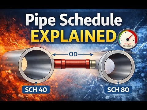 Pipe Schedule Explained