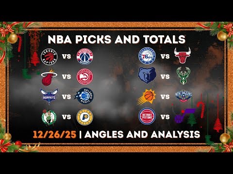 NBA Picks Today 12/26/25 | NBA Picks & Analysis Today 12/26/25