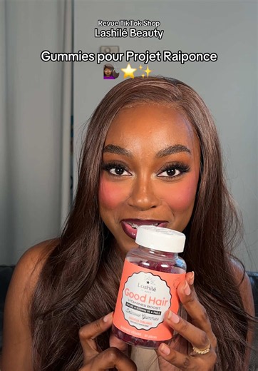 On va voir si ces gummies @Lashilé Beauty pour la pousse des cheveux sont si efficaces ! 💇🏾‍♀️🌱😱✨ #lashilebeauty #gummies #poussedecheveux #tiktokshop #tiktokshopfrance