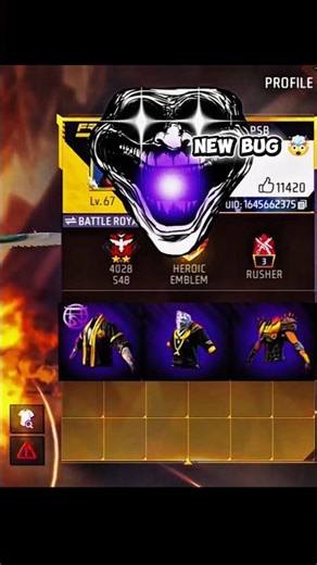 NEW BUG Found in Free Fire?! 🤯 Impossible Trick SHOCKED Everyone! #sorts #sortfeed