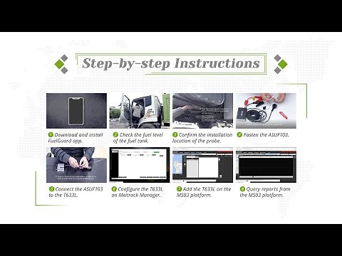 Meitrack Ultrasonic Fuel Sensor Installation Video