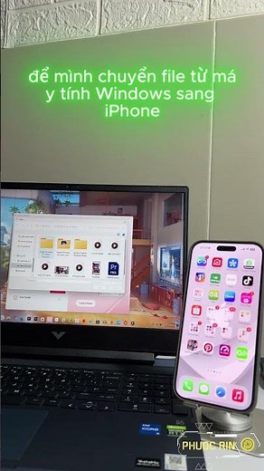 Transfer files from iPhone to Windows computer