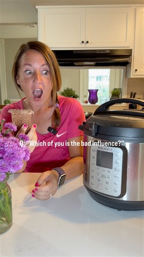 I Called My Instant Pot a Bad Influence… 😂