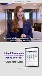 O próximo concurso do Banco do Brasil está se aproximando e o segredo...