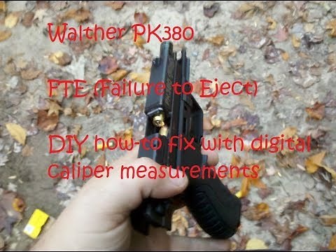 Walther PK380 FTE update and fix