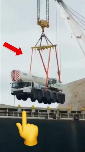 🤷‍♂️🏗🥓🔗❌❓👈 Shipside Crane Incident: Causes & Prevention #liftingfails #craneaccident