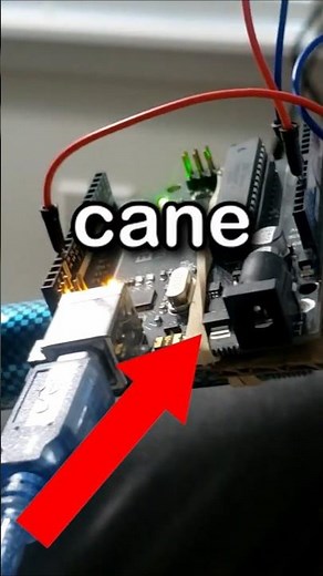 How Arduino Made This Cane 10x Smarter...#shorts