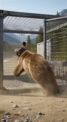 🔥 Trapped With a Grizzly Bear — 12 Seconds to Escape