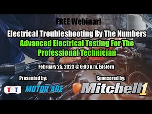 Advanced Electrical Testing For The Professional Technician
