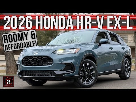 The 2026 Honda HR-V EX-L Is A Spacious & Frugal Small SUV That Begs For Hybrid Power
