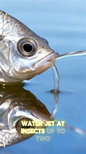 Nature’s Underwater Sniper: The Impossible Ballistics of the Archerfish 🏹🐟#short
