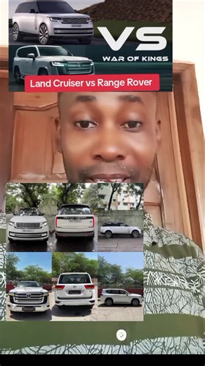Land Cruiser vs Range Rover— make a choice 😁😁 🚗