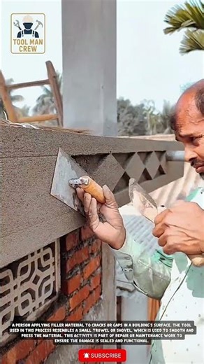 Easy and Fast Way to Repair Cracks in Walls/Concrete Slabs with Simple Tools!