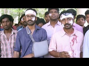 Raghuvaran B.tech Scenes - Raghu Blackmailing To Alf Builder MD - Dhanush, Amala Paul