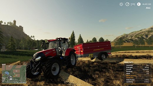 ADDITIONAL FIELD INFO V1.0.2.4 - FS19 mod - FS19.net