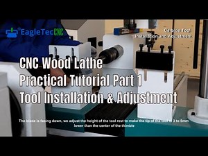 Practical CNC Wood Lathe Tutorials – Part 1: How to Install and Adjust Knives on Wood Lathe Properly