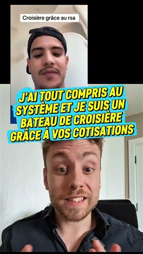 JE PROFITE DU RSA GRÂCE À VOS COTISATIONS #rsa #travail #commentaire #politique #sociales
