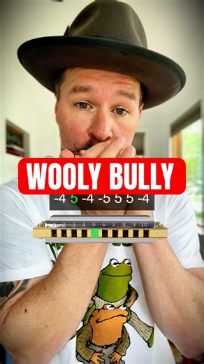 Harmonica Tutorial for Beginners Wooly Bully Sam the Sham #harmonica #tabs