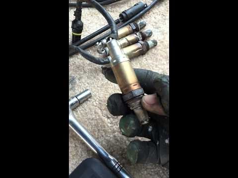 Replace all 4 oxygen Sensors 2002 BMW X5 3.0 6 cylinder 02 o2 easy