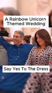 Bride Spencer's after avant garde flair, while bride Sharde seeks a colorful gown for her rainbow unicorn wedding | Say Yes To The Dress- Fan