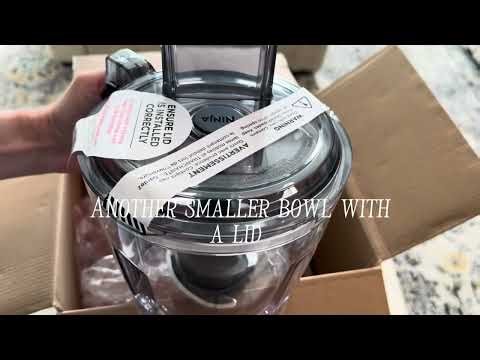 Ninja Food Processor, Professional Plus, 1000 Watts, 4 Functions Chopping, Slicing, Purees & Dough