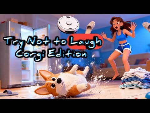 Buddy’s Funniest Fails 2025 | Cute Corgi Animated Story (Try Not To Laugh Dog Compilation)