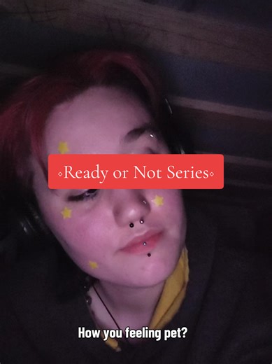 ◇Ready or Not Series◇ Fropo I have a new OC, beacuse of Ready or Not 2, here is Lucian Rowan. He is Titus partner, or well, in more terms, his pet. Lucian might not make a lot of appearances and I might not do more of him and Titus but, here he is. ◇◇◇◇ #fyp #readyornot2 #titusdanforth #oringinalcharacter