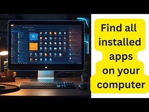 DISCOVER All Your Computer's INSTALLED APPS in Seconds