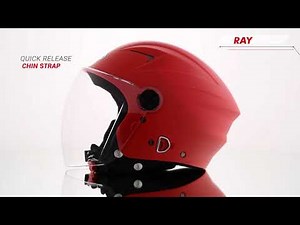 Studds Ray Open Face Helmet