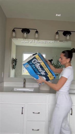 TIANNA STORM on Instagram: "#ad Mom of 4 Sunday Reset With three bathrooms, 4 kids, and potty training in the mix, toilet paper goes fast in our house. The Cottonelle 36-Roll Value Pack gives club store value without the club store trip and actually lasts, us moms love that. 🛒 Grab the Cottonelle 36-Roll Value Pack at Walmart during your next shopping trip and save up to $120* a year.” @cottonelle #cottonelle *vs. Buying equal amounts of mega roll 4ct. Brand on MSRP & average annual usage for 4