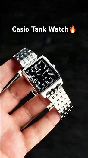 Casio Tank LTP-V007D-1B Cartier Alternative! 🔥