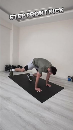 STEP FRONT KICK MOVE | Improve Balance, Core Strength & Coordination