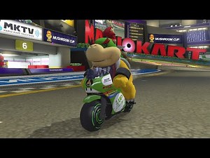 Mario Kart 8 Deluxe - 200cc Mushroom Cup (Bowser Jr. Gameplay)
