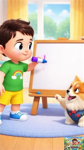 Shapes for Kids | Circle Square Triangle Rectangle Star 🎨 | Drawing Fun with Leo & Luno